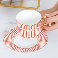 exquisite coffee cup ceramic european luxury bone china flower tea cup set afternoon tea cup home creative couple cup