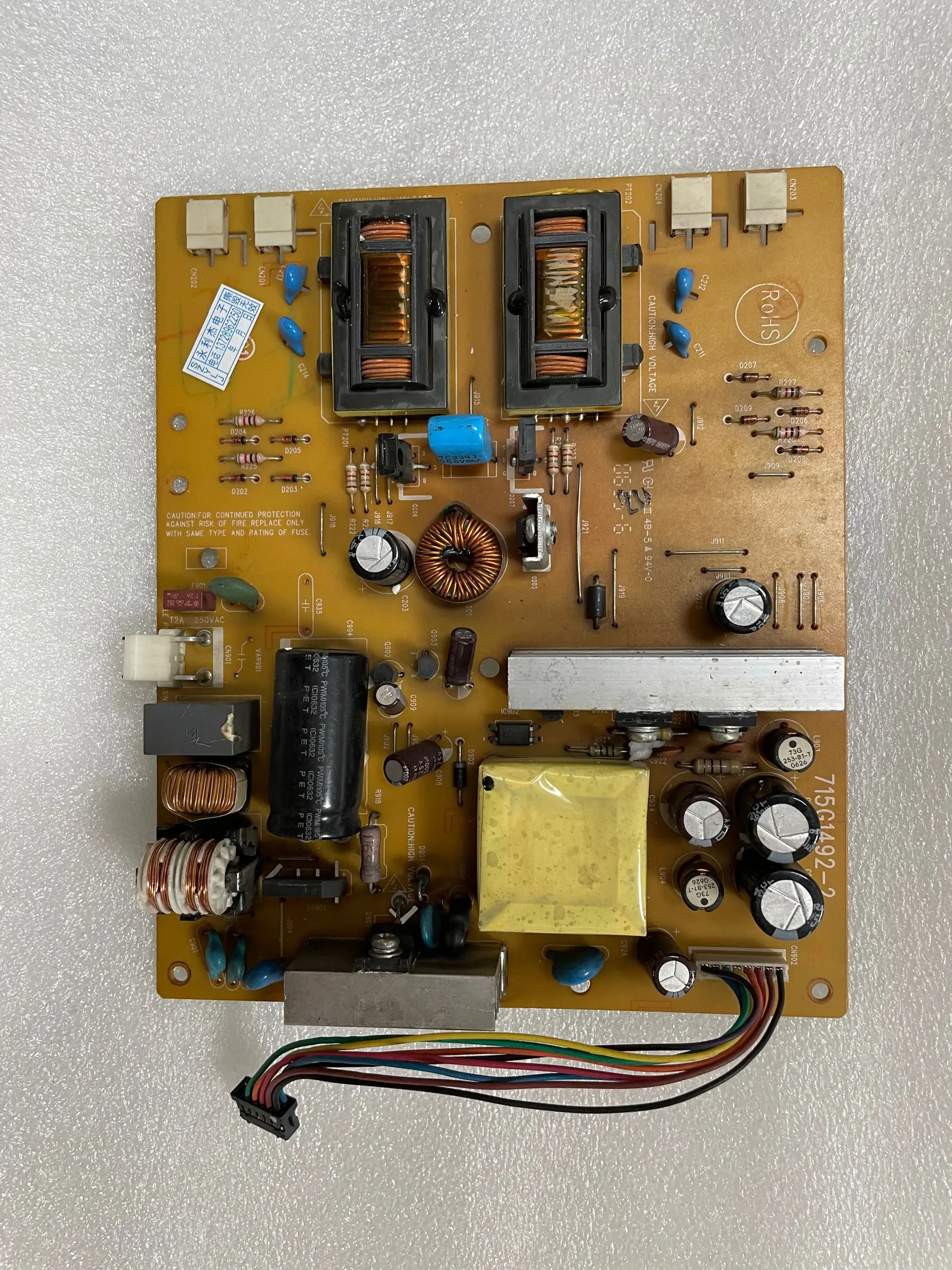 Бесплатная доставка, 100% тестовых работ для платы питания E176FPC E178FPC E177FPC 715G1492-2 715G1492-1