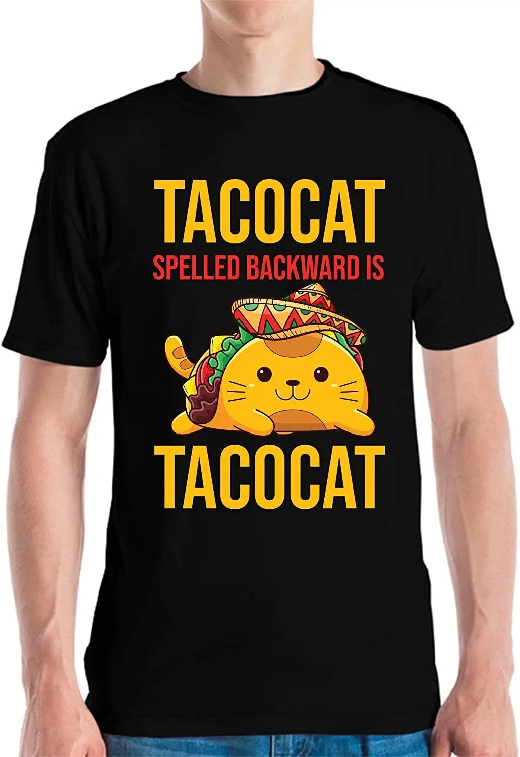 Забавная футболка Tacocat с вставками для кошек