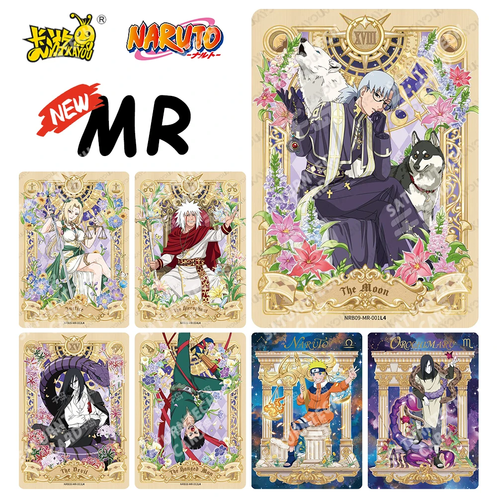 Фото Карточка KAYOU Naruto, серия MR 01-07, одиночная карта W9T2, Наруто Узумаки, Наруто Хьюга Хината, коллекционная аниме-карточка, детская игрушка, подарок №1