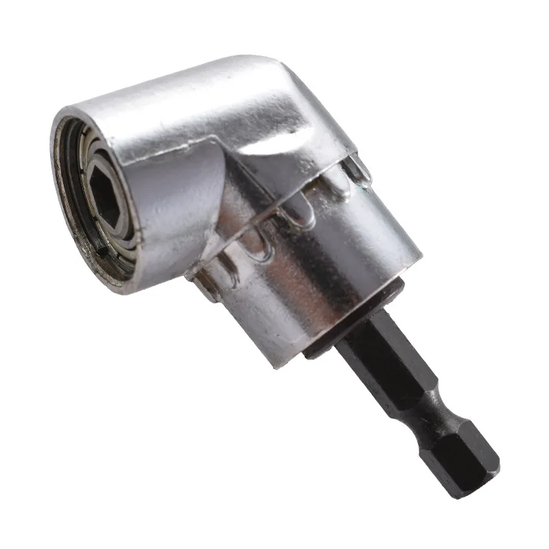 1 шт. Регулируемый 360-градусный правый угол отвертки набор ручных инструментов 105 шестигранный хвостовик для электрической дрели отвертка с...