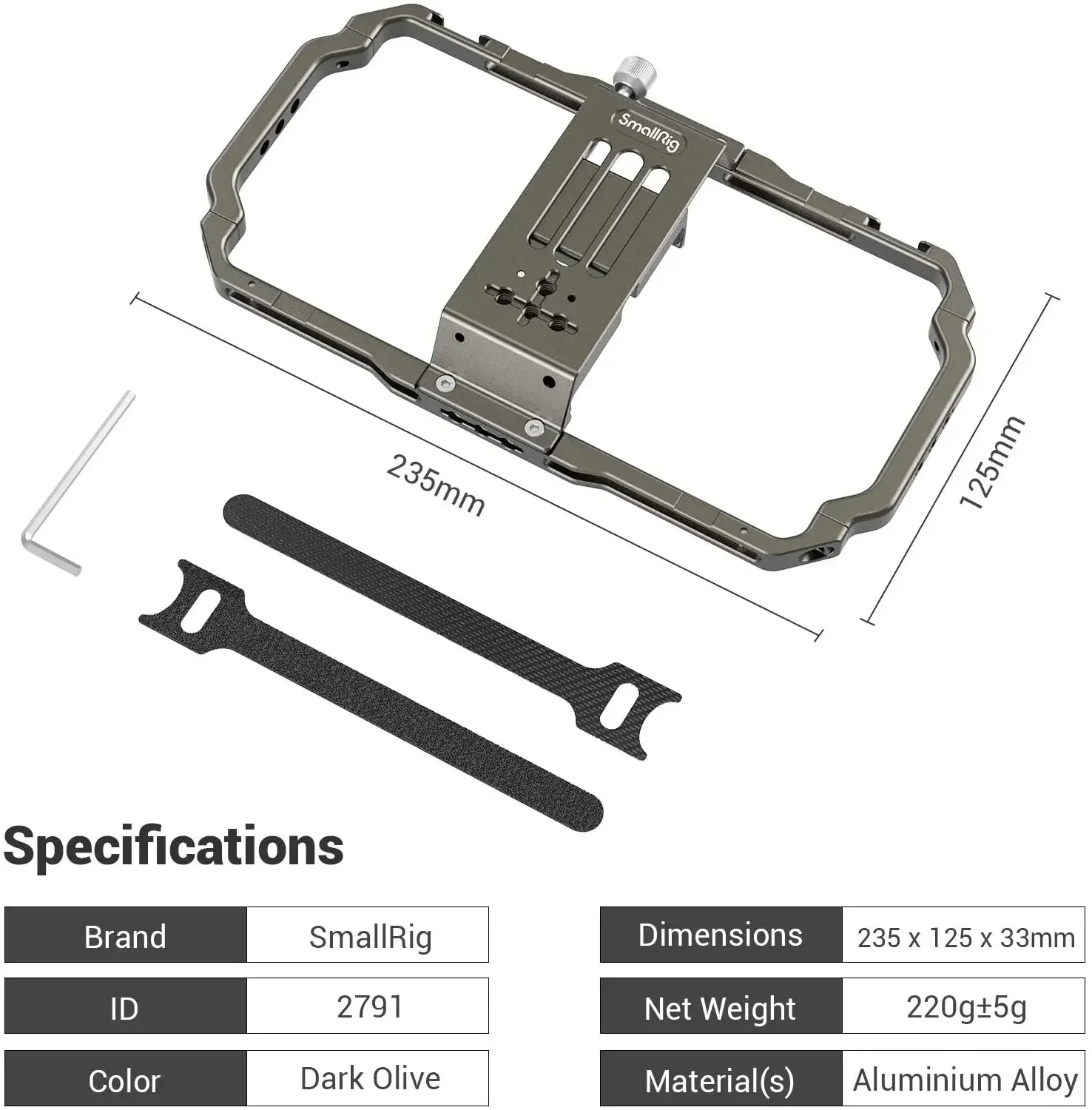 Новинка SmallRig универсальная стандартная клетка для IPhone 1415Pro Max Sartphone корпус