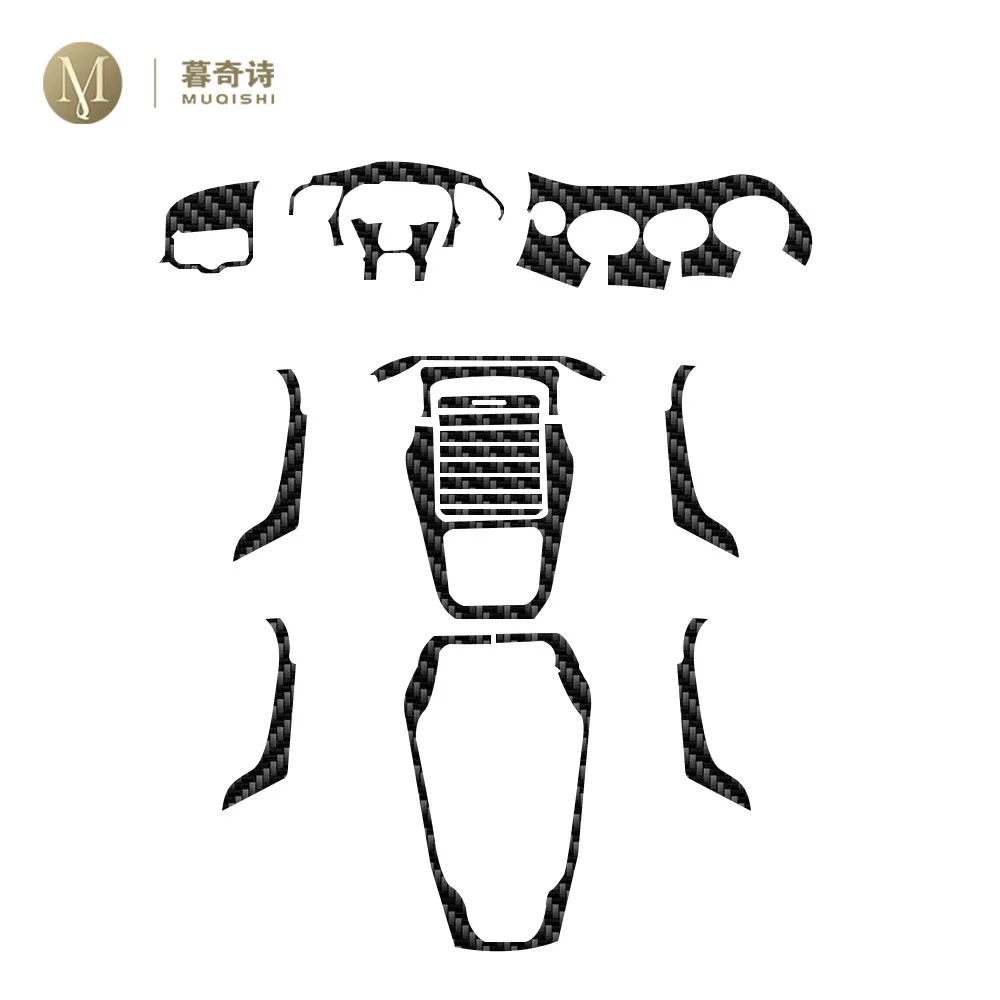 

Пленка из углеродного волокна PET 5D для Mercedes Benz AMG CLA 2020-2023, внутренняя часть автомобиля, центральная консоль, устойчивая к царапинам, пленка, экран для переделки