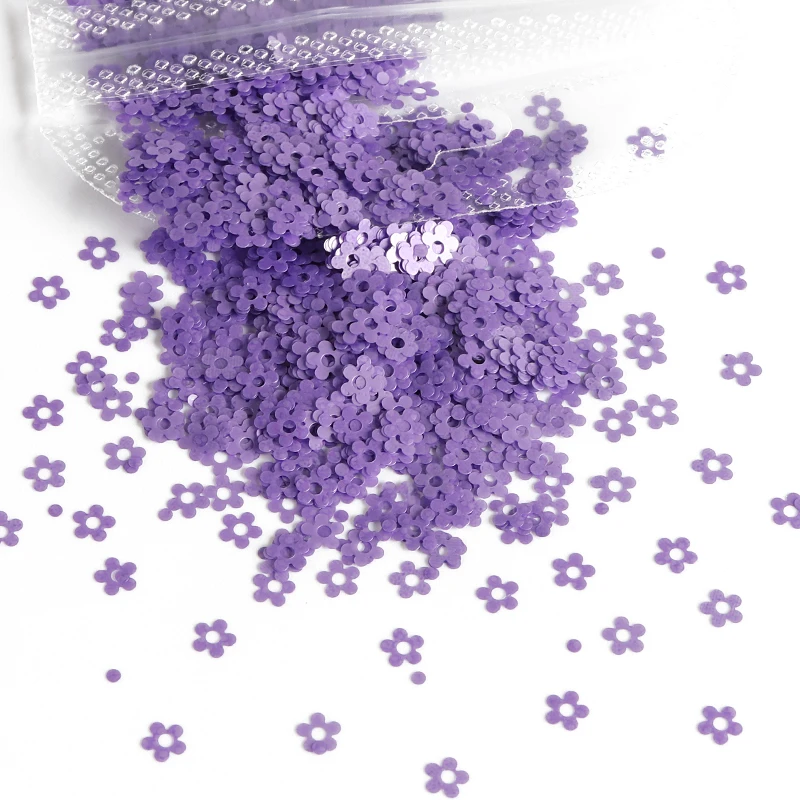 

Pearl Color Plum Flower Sequin Glitter Flakes For Epoxy Resin Mold Fillings DIY Jewelry Making Supplies Nail Art Decorations