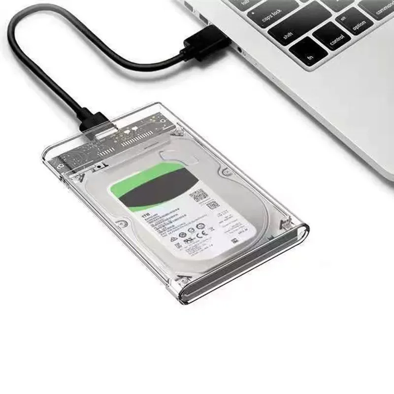 

High-speed 2TB USB 3.0 to 2.5 inch SATA External Hard Drive SSD HDD Enclosure Solid State Drive Hard Disk Box