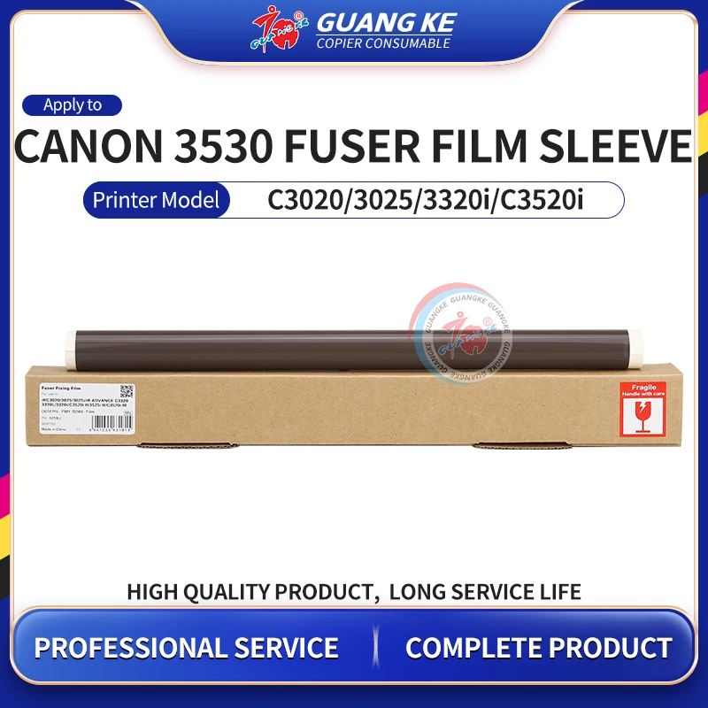 

Fuser Film Sleeve For Canon IR-ADV C3020 3025 3025 C3320 3320L 3320i 3325i 3330i C3520i 3525i 3530i Copier Parts
