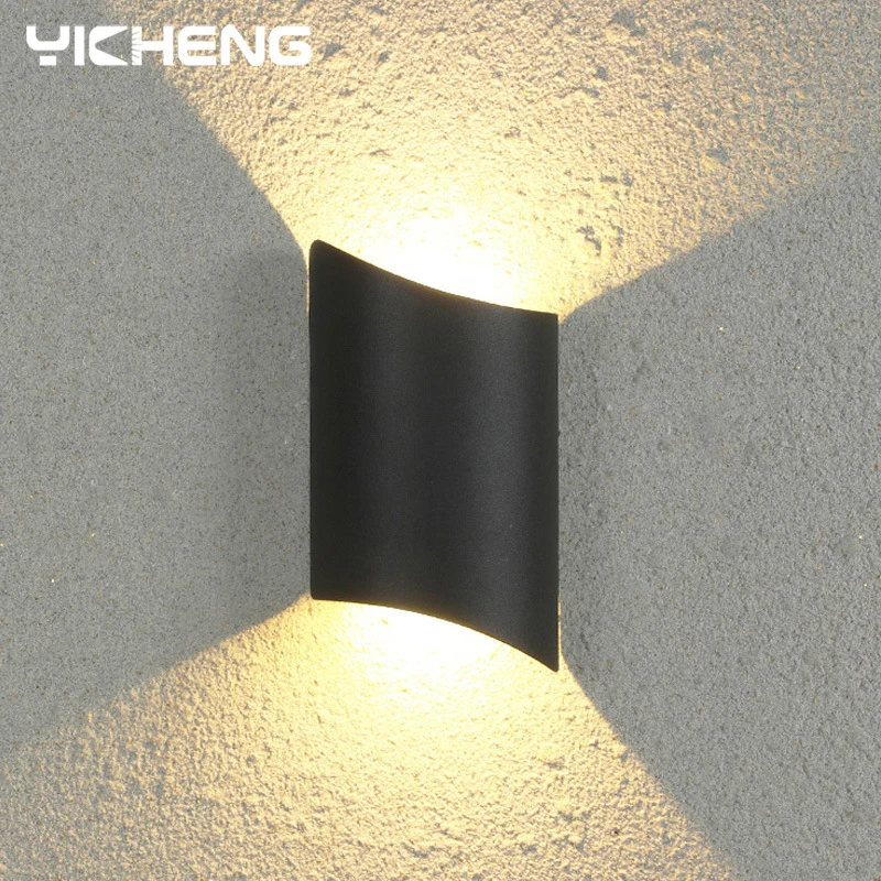 Светодиодная настенная лампа 10 Вт IP65 наружная водонепроницаемая для сада