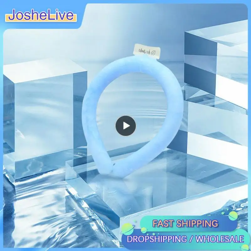 

Hanging Neck In Summer Comfortable Summer Care Neck Cooler Outdoor Gel Ice Collar Neck Circle Office Outdoor Sports Neck Circle