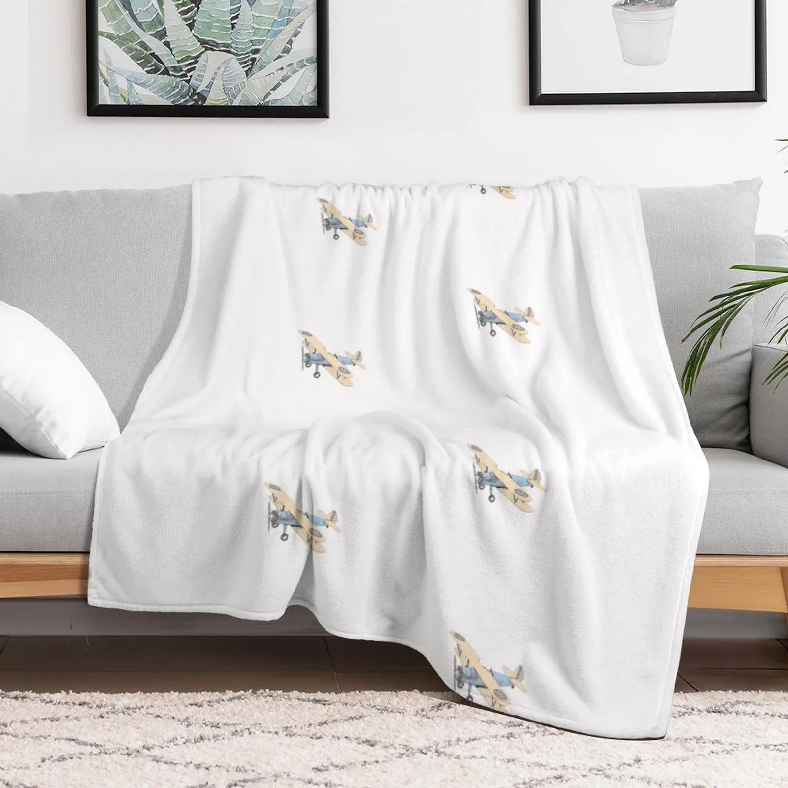 Одеяло Stearman PT-17 Bi-Plane мягкие кровати одеяла для детских одеял