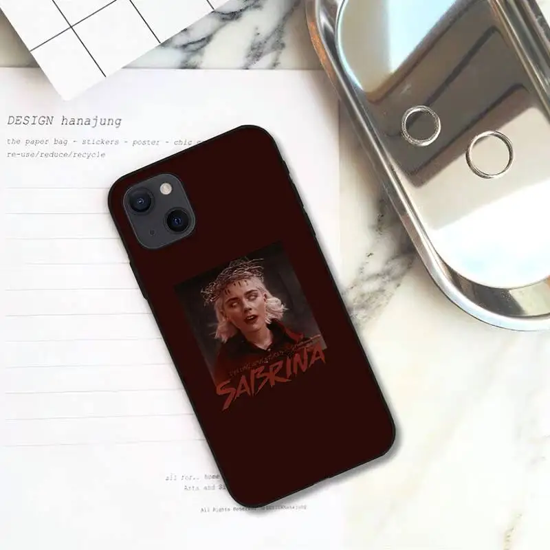 Чехол для телефона Sabrinas the little witch Spellman iPhone 11 12 Mini 13 Pro XS Max X 8 7 6s Plus 5 SE XR | Мобильные