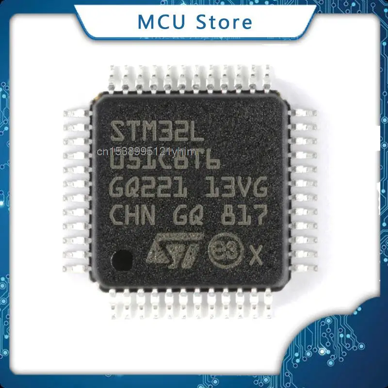 Микросхема STM8L151C8T6 LQFP48 STM8L052C6T6 STM32L151C8T6A STM32L051C8T6 LQFP-48 STM8L STM32L STM8L151 STM32L151 в наличии 1 шт.