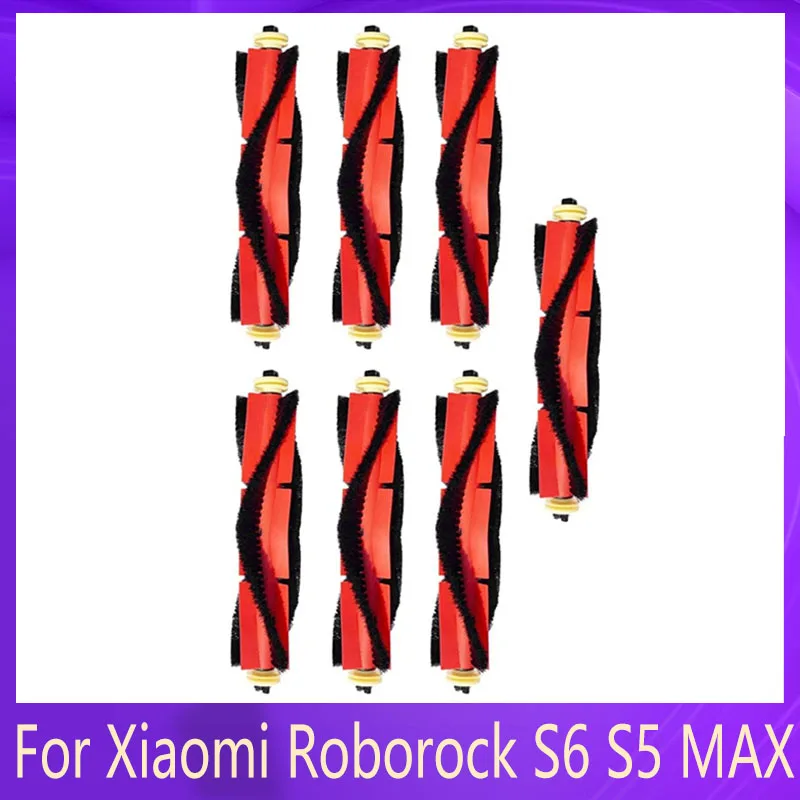 

7Pcs Mop Cloth Main Brush Filter Kit For Xiaomi For Roborock S6 S5 MAX S50 S55 S60 S65 Robot Vacuum Cleaner Accessories