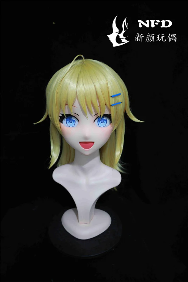 

(Hachimiya Meguru) Full head super sweet female resin crossdressing BJD Doll kig cosplay kigurumi mask