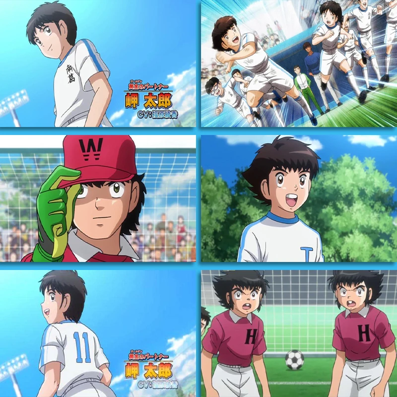 

Japanese Football Anime Retro Poster Canvas Painting Living Room Bedroom Study Bistro Cafe Wall Decoration Poster