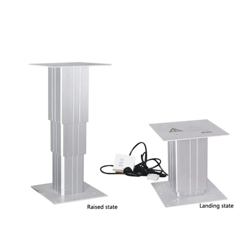 

Электрический подъемный стол Tatami, подъемная платформа макс. 80 кг, 310-680 мм, автоматическая регулировка высоты-В переменного тока, алюминиевый сплав + стальная пластина