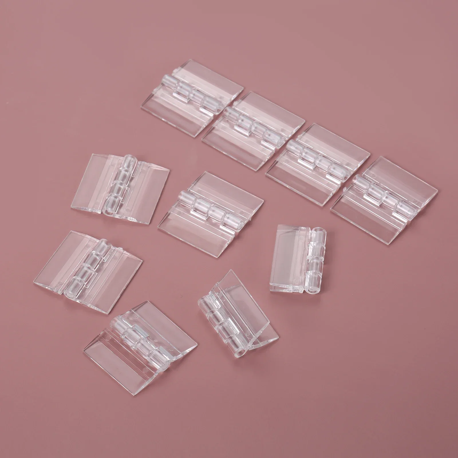 

2/4/10 шт. акриловые складные петли, прозрачная фурнитура для Plexi Box, винный футляр для хранения ювелирных изделий, сундук для подарков, ящик 25/30/45/65 мм