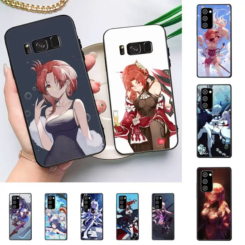 

Honkai Impact Phone Case For Samsung Galaxy Note 10Pro Note 20ultra cover for note20 note10lite M30S Back Coque
