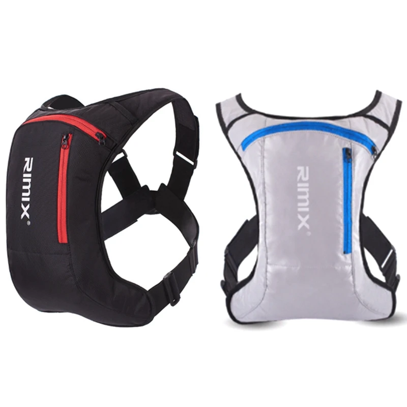 

RIMIX 20L 2Pcs Outdoor Cycling Bicycle Backpack, Hiking Hydration Backpack,Waterproof Sport Climbing Bag,Black & Silver