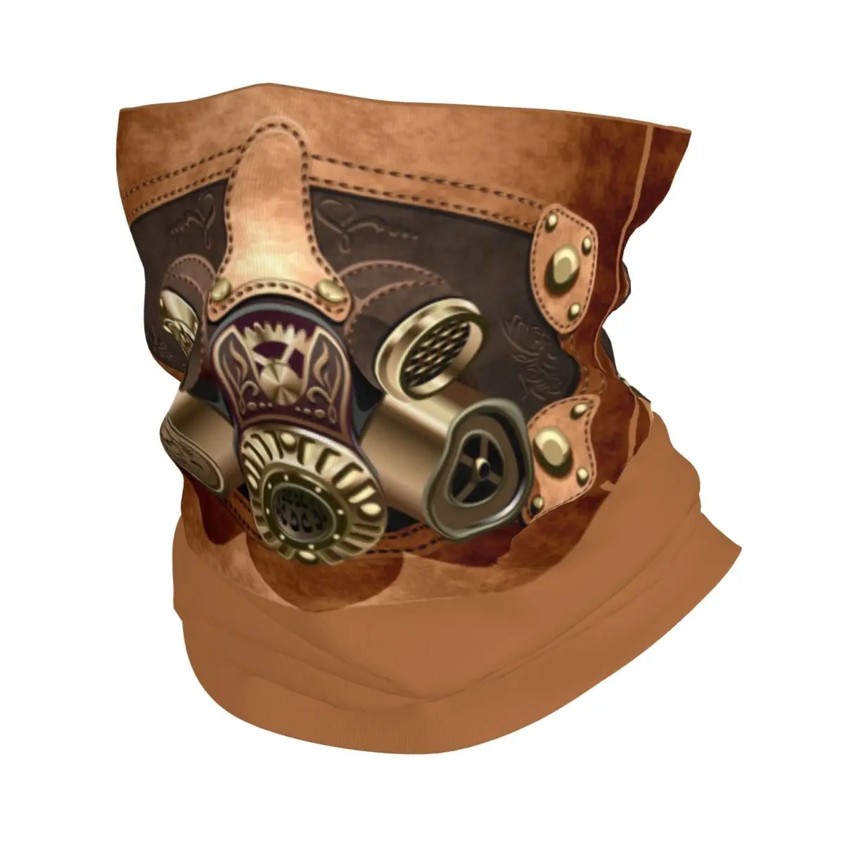 

Steampunk Helmet Neck Gaiter Men Women UV Face Shield Winter Pilot Air Fighter Bandana Scarf for Cycling