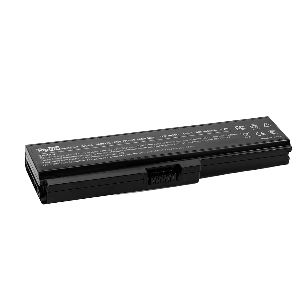 Аккумулятор TopON для Toshiba Portege M830 10.8V (4400mAh)|Аккумуляторы ноутбуков| |