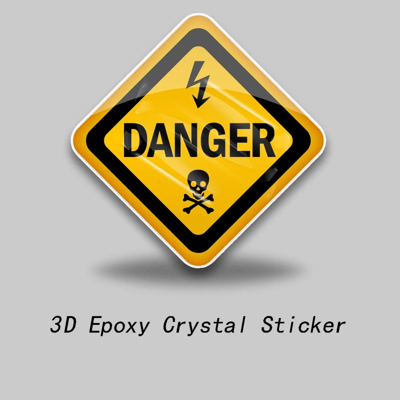 

3D эпоксидная смола, индивидуальный купол, автомобильная наклейка, Hazchem Hazard, опасные материалы, ПВХ, автомобиль, мотоцикл, мобильный телефон, виниловая наклейка