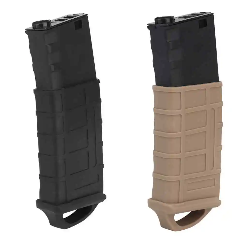 

1Pcs PMAG Fast Magazine Rubber Holster For M4 AK T4. charger IA2 556 Marui MWS STANAG Mag Pouch Sleeve Slip Cover