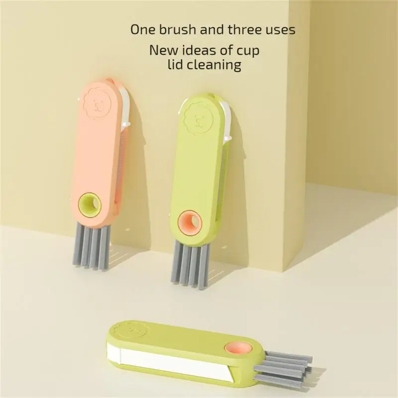 

With Handle Cleaning Gap Brush Lovely Cleaning Cup Brush Rotatable Cleaning Gap Bottle Cleaning Brush Cleaning Brush Portable