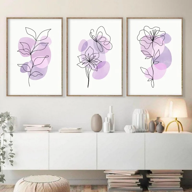 Современный стиль Sirenia акварельные произведения искусства датская абстрактная