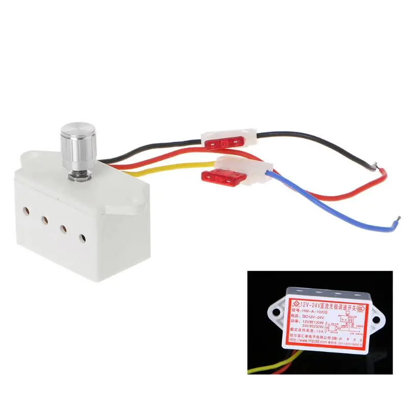 

12-24V PWM for DC Motor Speed Control 10A Width Modulator Controller Switc Drop ship
