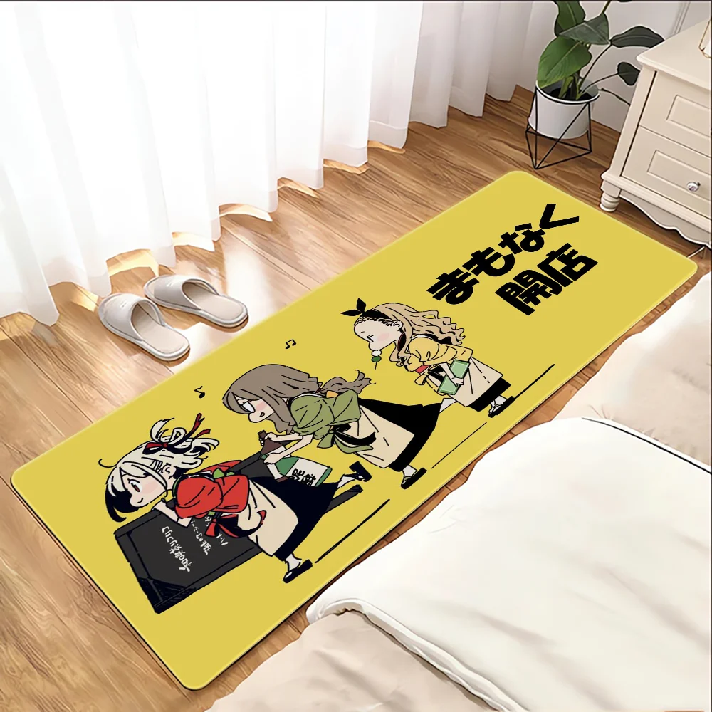 Коврик Lycoris Противоскользящий Замшевый Напольный Для Входа Кухни Спальни