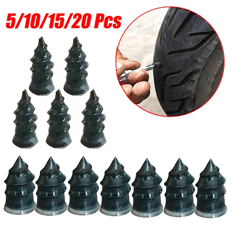 

Vacuum Tire Repair Kit Automobile Motorcycle Scooter Wheel Nail Kit Tubeless Tire Repair Tool Glue-free Quick Vacuum Tire Repair