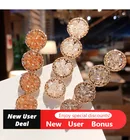 Стразы аксессуары для волос модные геометрические заколки для девочек металлические заколки женские красочные гиперболы подарок головной убор большого размера