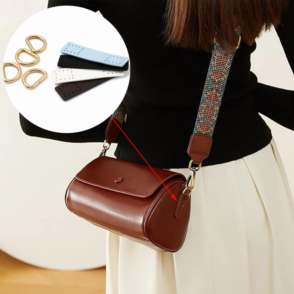 2 шт. пряжки для сумок ручной работы из кожи и металла