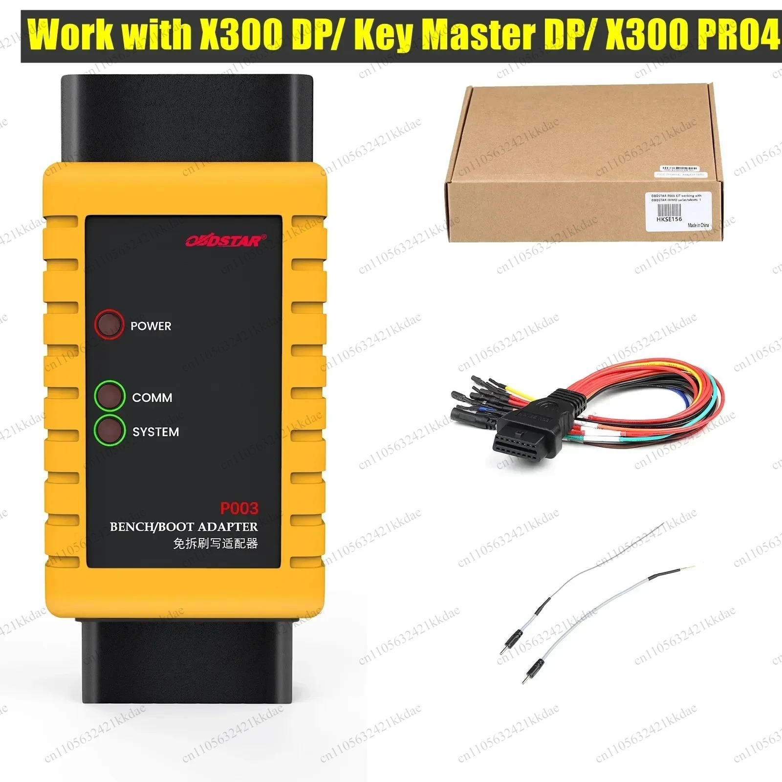 Адаптер OBDSTAR P003 с кабелями E-CU Bench для OBDSTAR X300 DP X300 DP PLUS DC706 Key Master DP (art.: 3920dbdb40387) - 3920dbdb40387