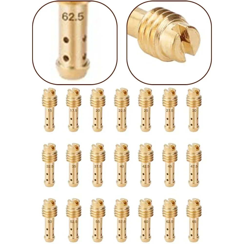 21 шт. насадки для карбюратора мотоцикла медленные форсунки MIKUNI VMTMTMX VM22210 AX100 EN