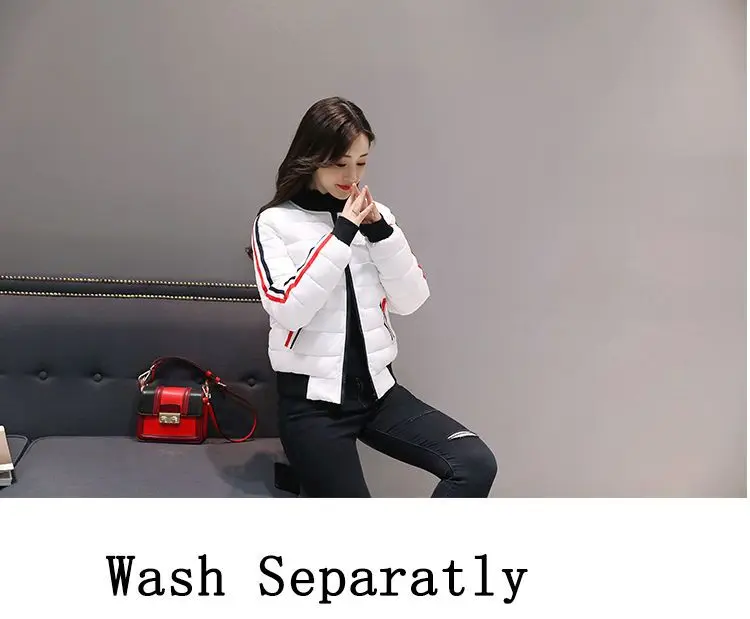 2022 Winter Cotton-Padded Coat Women's Short Warm Cotton-Padded Clothing Thin Loose Cotton Jacket Coat Women Clothing Korean