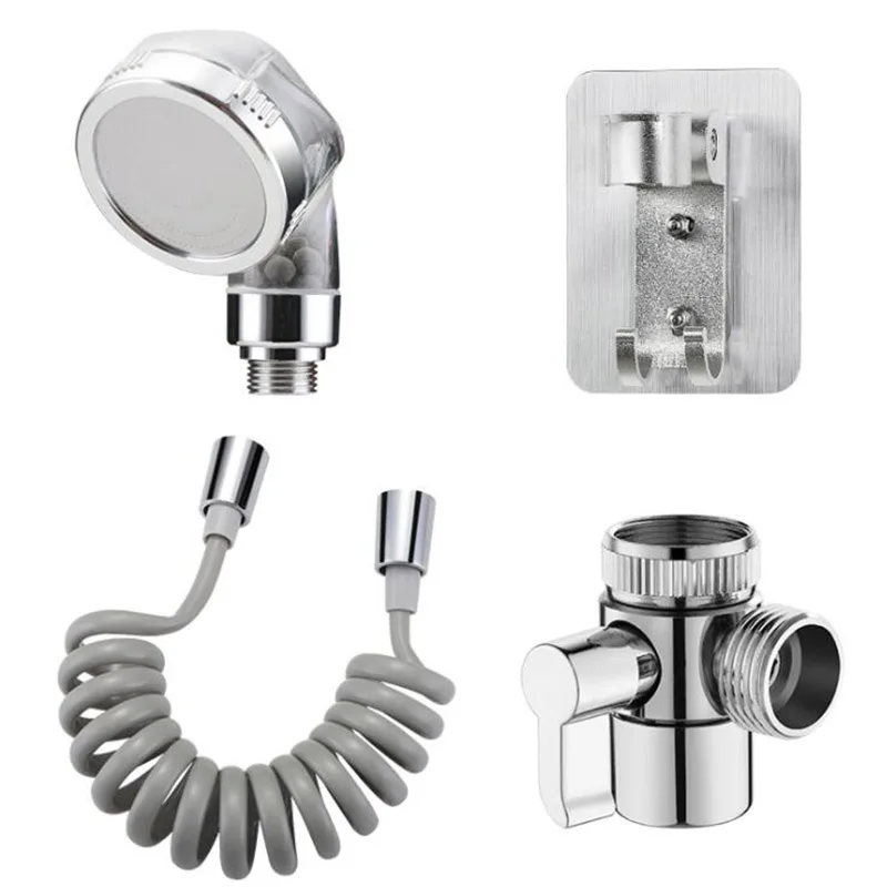 

Bathroom Faucet Hair Washing Shower head hose Kit Set External Handheld Sprayer system Basin Faucet Water Saving Flexible Tap C1