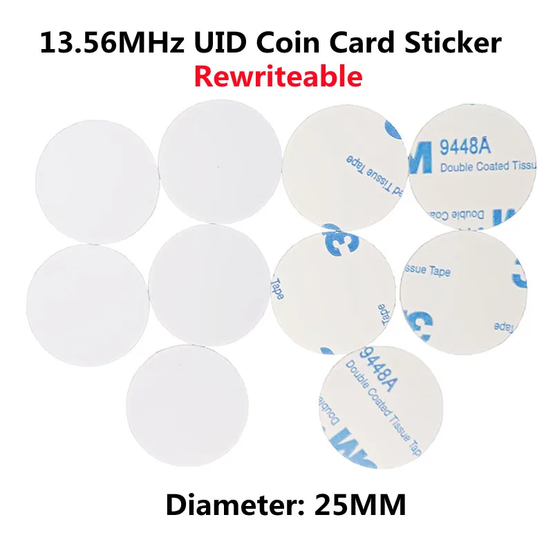 

RFID-карта доступа YEVERAXIN UID, перезаписываемая, 25 мм
