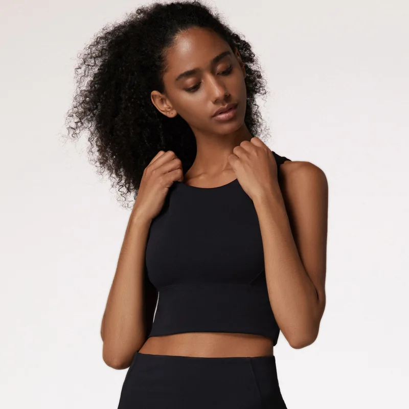 Женский спортивный бюстгальтер Vnazvnasi с эффектом пуш-ап и амортизацией топ для