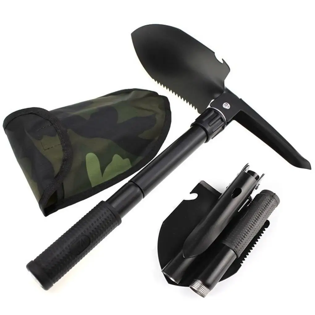 

Многофункциональная Складная лопата с компасом, лопатка для кемпинга и выживания