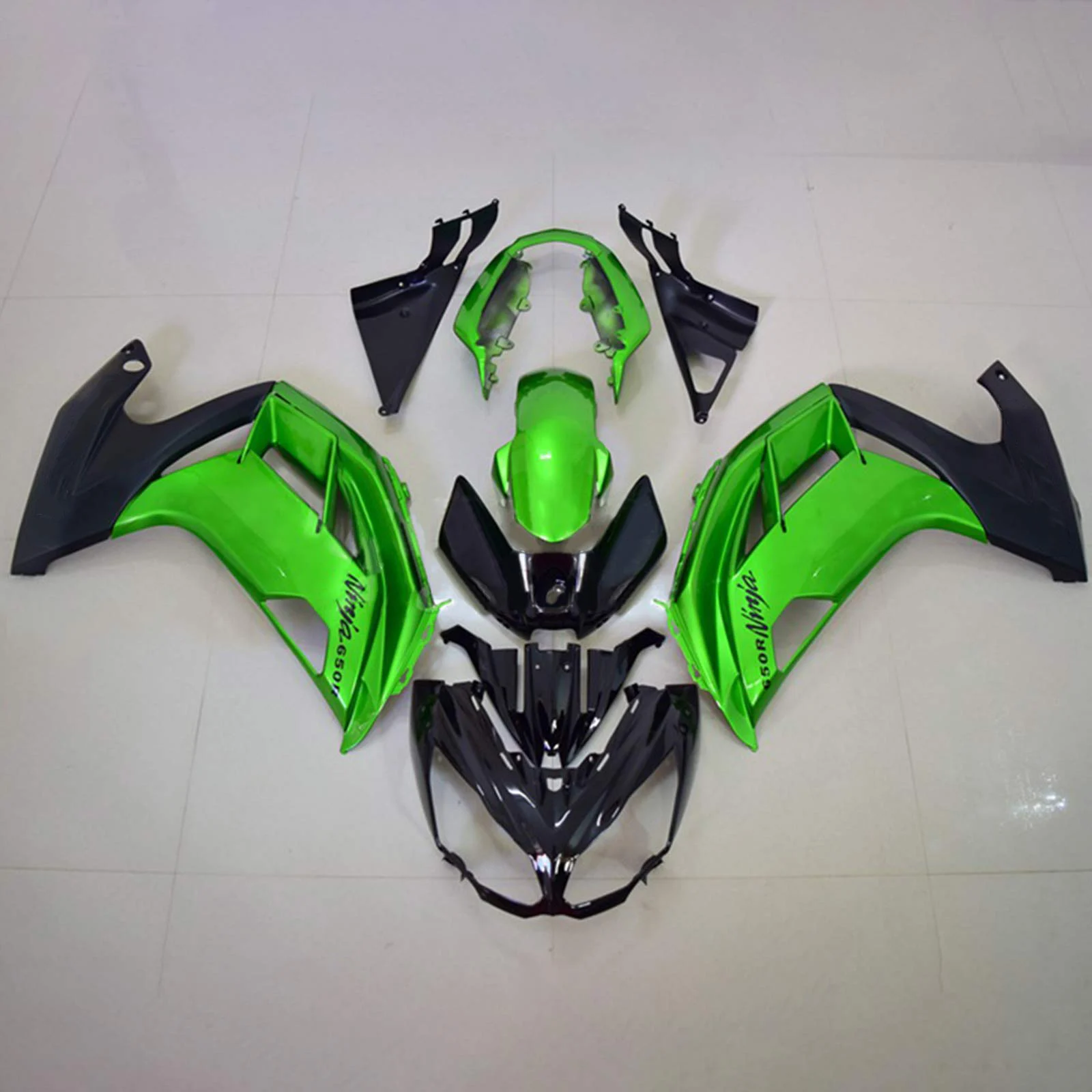 Комплект обтекателя Topteng кузов пластик из АБС-пластика подходит для Kawasaki ER6F Ninja 650
