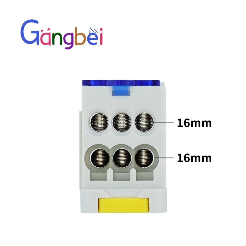 UKK125 Din-рейка 2 в N Out Клеммная колодка Распределительная Коробка Универсальная