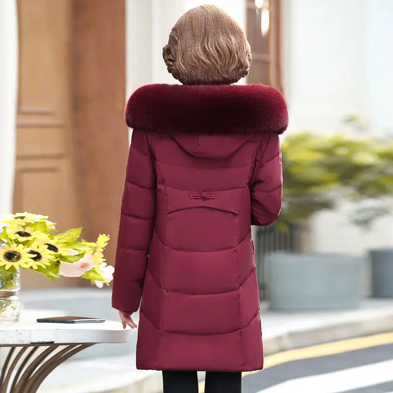 Winter Women's Cold Coat Parkas Super Hot Coats Hooded Long Cotton Padded Jacket Jackets Womens Winter Clothing 2022 Fashion