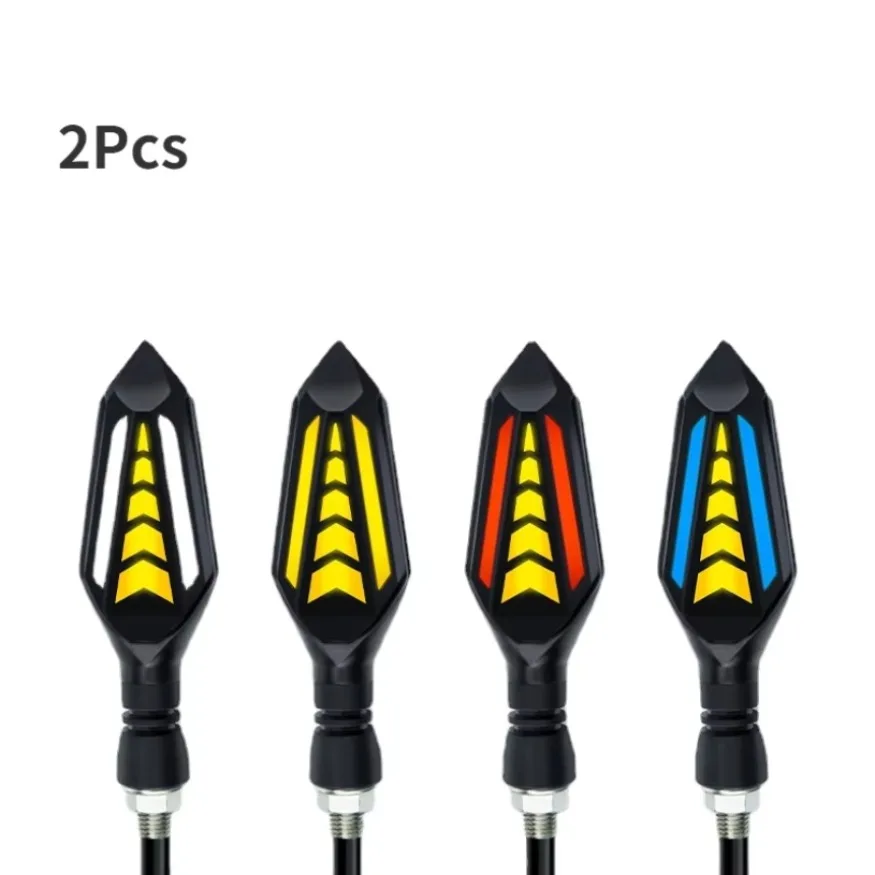 Дневные ходовые огни для мотоцикла рулевая лампа светодиодная указателя