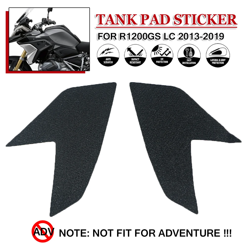 

Tank Pad Stickers For BMW R1200GS 2013 2014 2015-2019 R 1200 GS R1200 LC Motorcycle Anti Slip Fiber Gas Pads Decals Protective