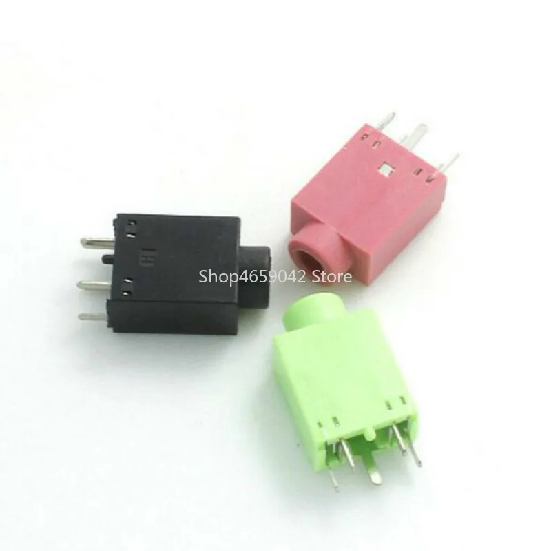 Разъем для наушников 10 шт. PJ-358 3 5 мм 5-контактный разъем PJ358