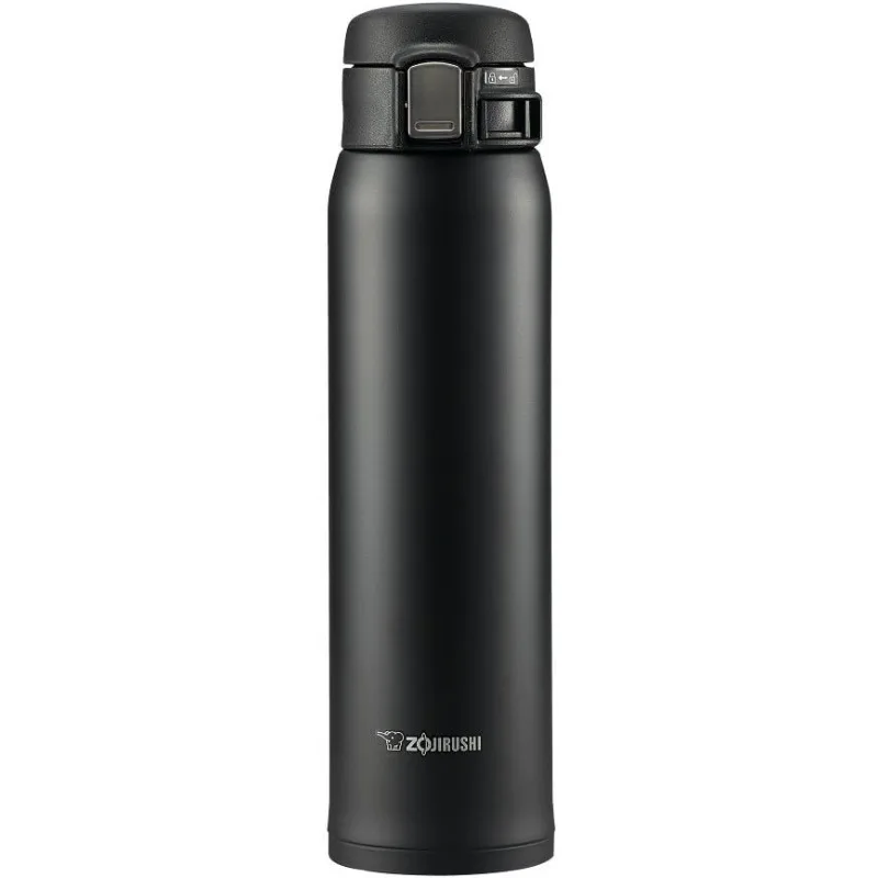 

Вакуумная Изолированная кружка для бутылок с водой из нержавеющей стали, 1 штука (1 в упаковке), черная, 20 унций.