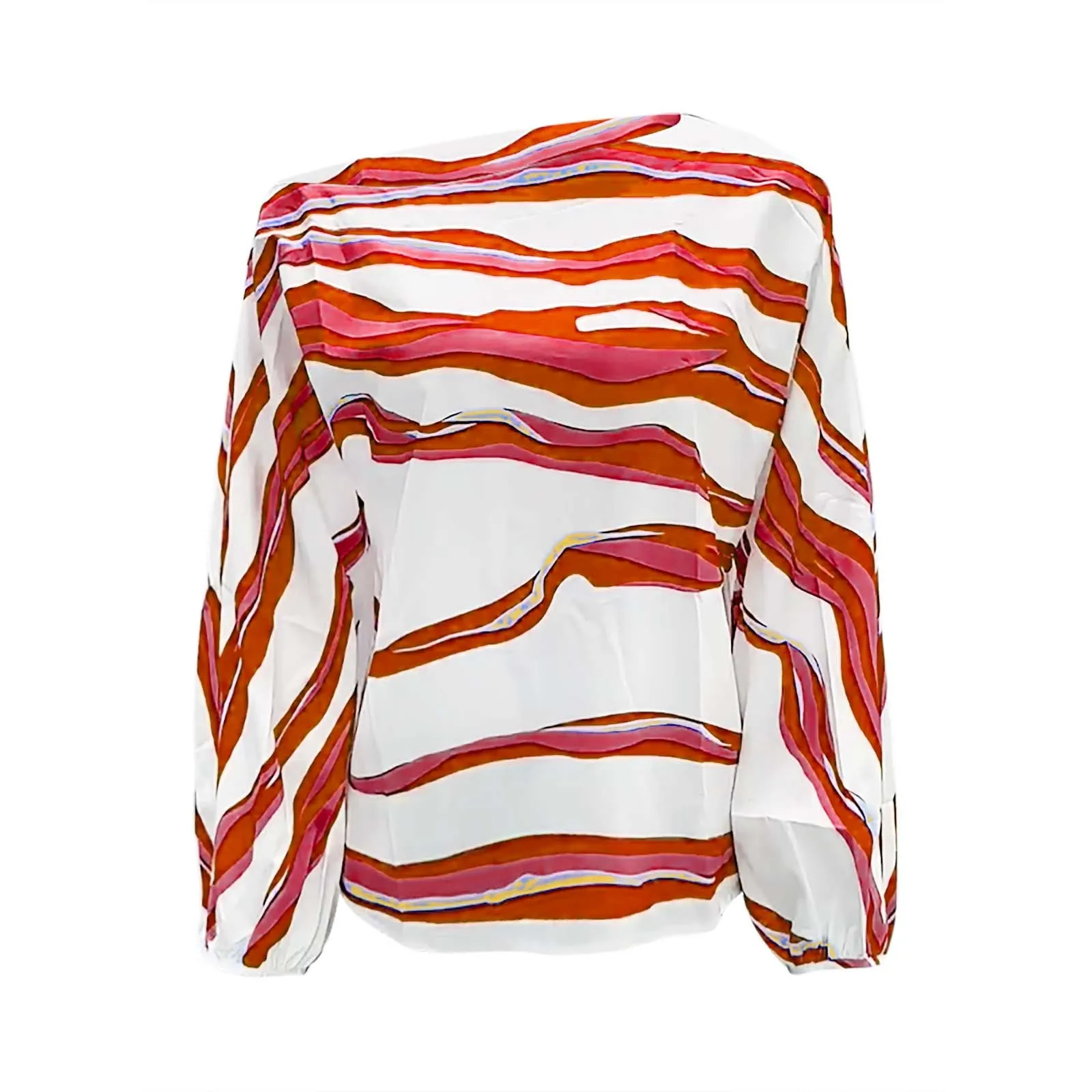 Женская джинсовая рубашка с длинным рукавом глубоким V-образным вырезом и