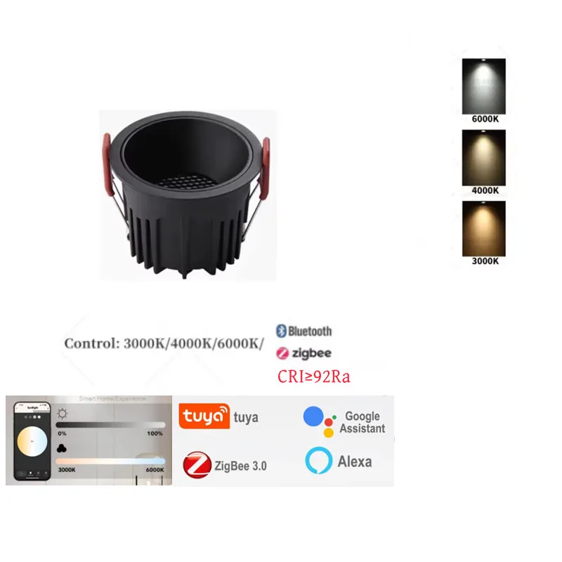 

IWP интеллектуальный светодиодный потолочный светильник 24Вт