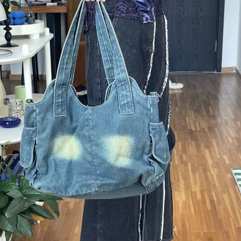 Женская сумка через плечо из ковбойской кожи